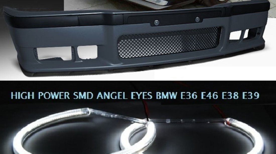 470 lei PROMO Bara fata M3 BMW E36 si angel eyes SMD HIGH POWER (480 led)