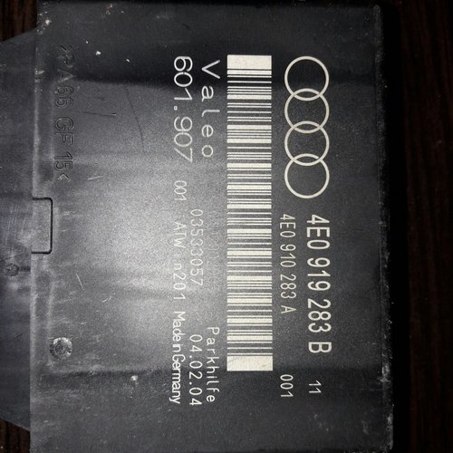 4e0 919 283 b modul asistenta parcare audi a 8 2002 2009