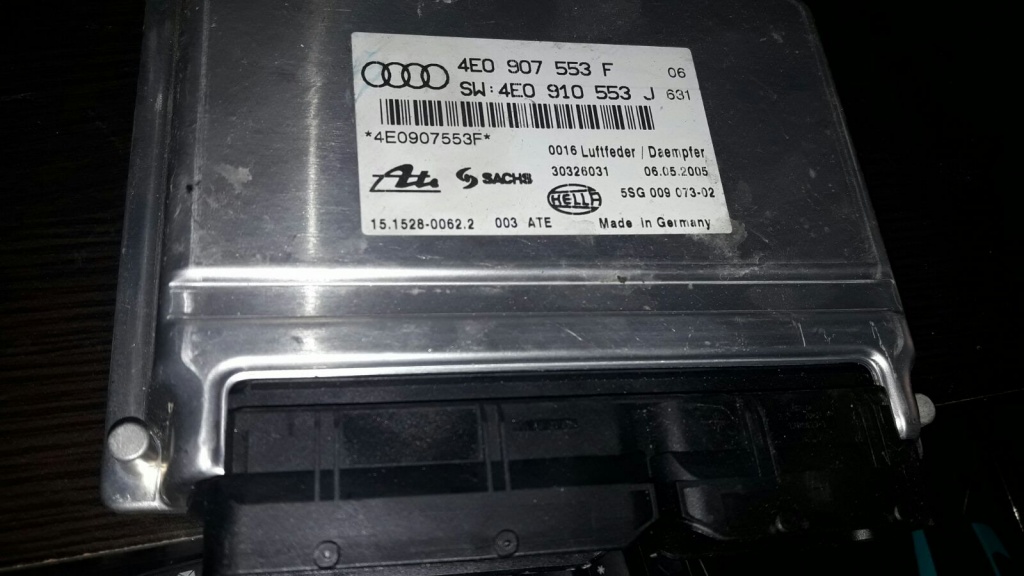 4e0907553f calculator modul suspensie Audi A8 3.0tdi quattro asb 233hp