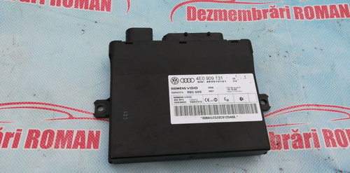 4e0909131 modul imobilizator audi a8 3.0 benzina 4e d3 asn 220cp