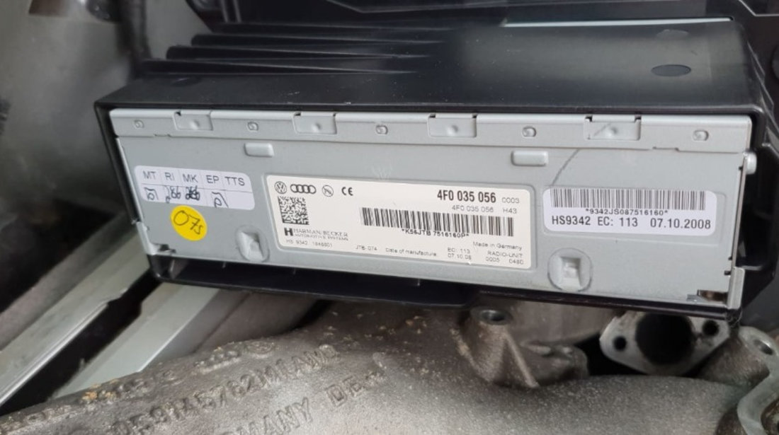 4f0 035 056 4f0035056 amplificator statie de sunet Harman Becker audi q5 a5 q4 b8