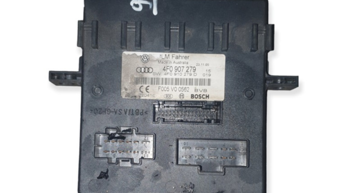 4F0907279 Calculator confort Audi A6 (4F2, C6) Fab: 2004 - 2010