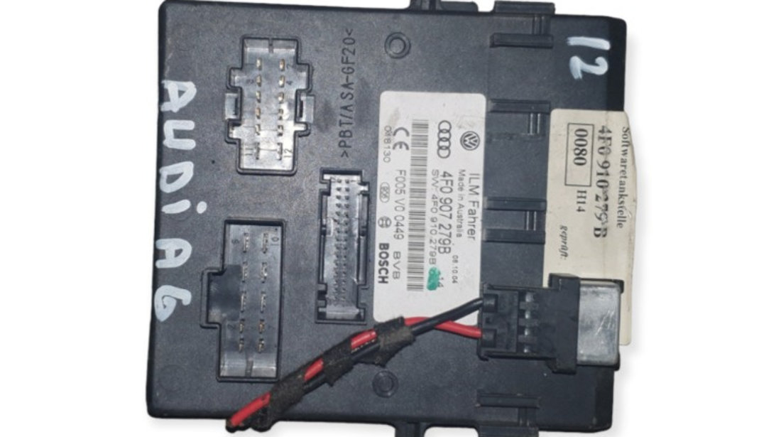 4F0907279B Calculator confort Audi A4 (8EC, B7) Fab: 2004 - 2008