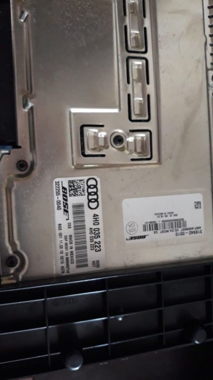 4H0035223 amplificator audio audi a8 4h 2009-2017 motor 4.2TDI 351hp