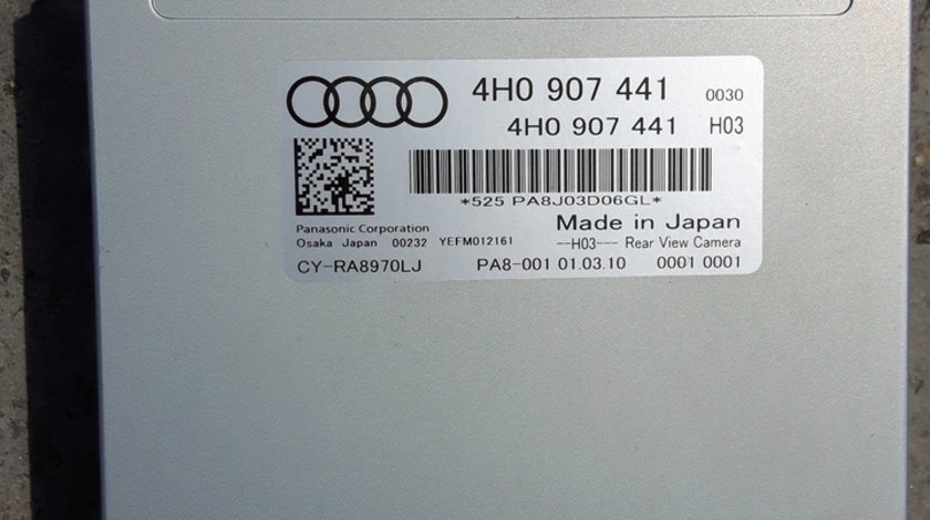 4H0907441 MODUL + CAMERA Mers Inapoi AUDI A8 4H