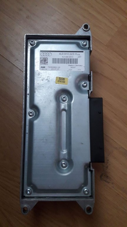 4l0910223h amplificator audio Audi Q7 2007 MOTOR quattro 3.0 TDI BUG 2