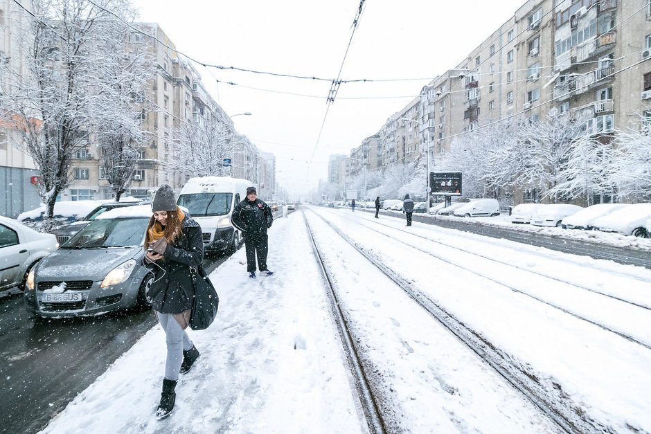 5 categorii de soferi care apar in Bucuresti odata cu zapada