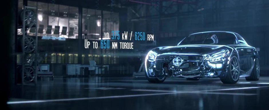 510 CP si 650 Nm: Mercedez dezvaluie cifrele magice ale noului AMG GT