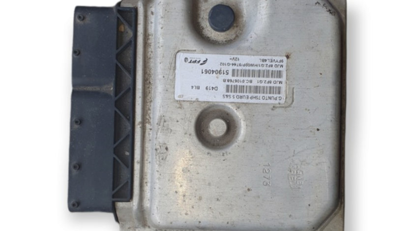 51904061 ECU Calculator motor Fiat Grande Punto 1.3 JTD