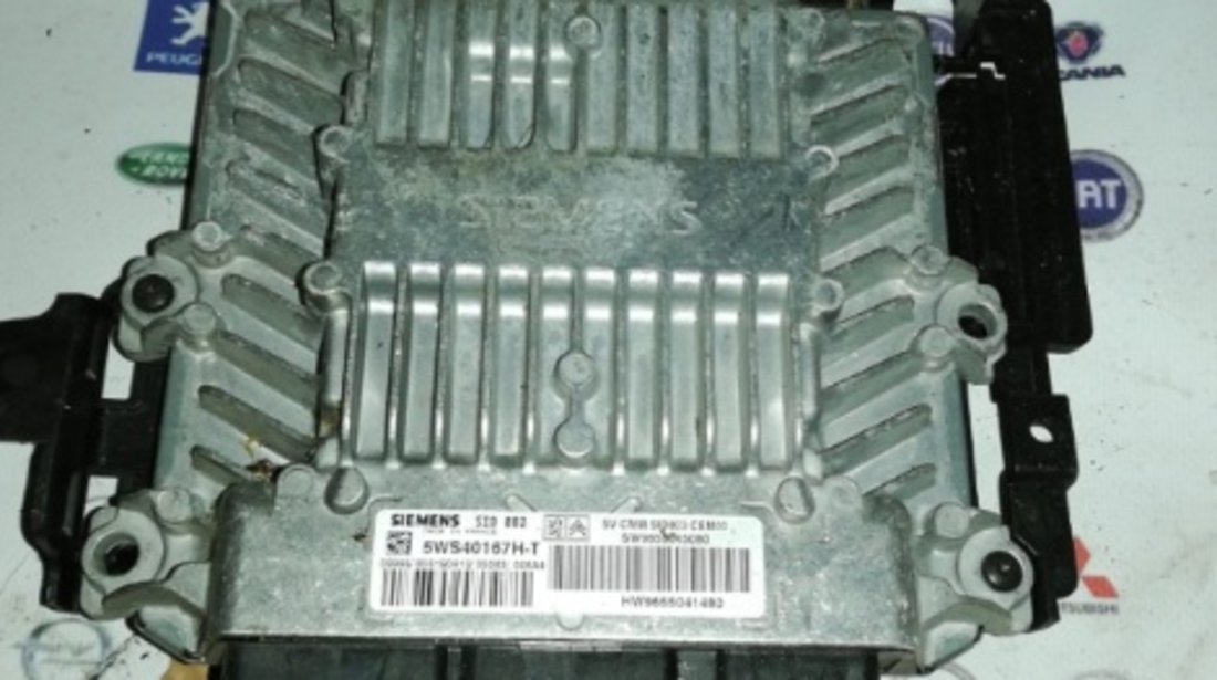 5ws40167h-t calculator motor ecu peugeot 407 2.0hdi 136hp RHR