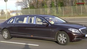 6.5 metri de lux si putere: Noul Maybach S600 Pullman da buzna pe strazi