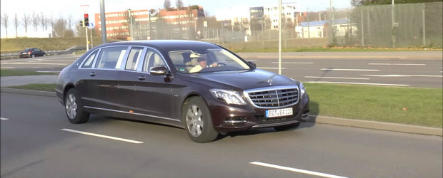 6.5 metri de lux si putere: Noul Maybach S600 Pullman da buzna pe strazi