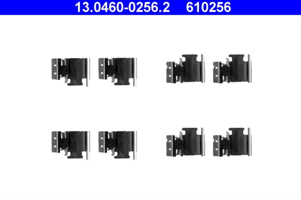 610256 Set Accesorii Franare - Ate Fiat 13.0460-0256.2