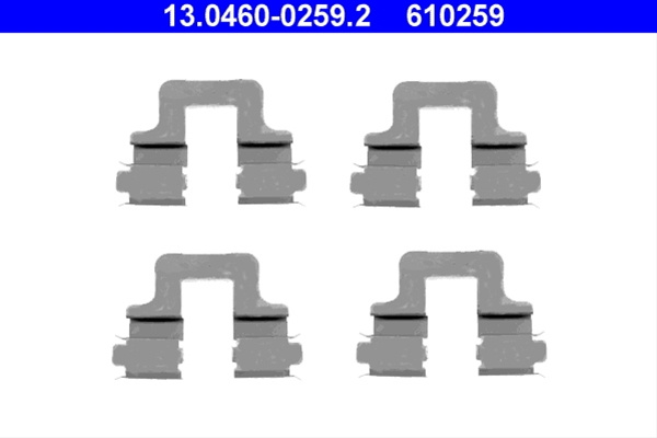 610259-- Set Accesorii Franare - Ate Vag 13.0460-0259.2