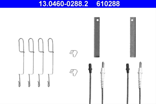 610288- Set Accesorii Frana Ate Mercedes-Benz 13.0460-0288.2