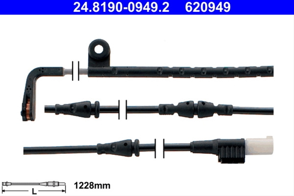 620949 Senzor Frana Ate Land Rover 24.8190-0949.2