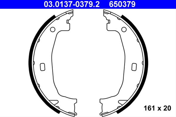 650379 Set Saboti Frana - Ate Bmw 03.0137-0379.2