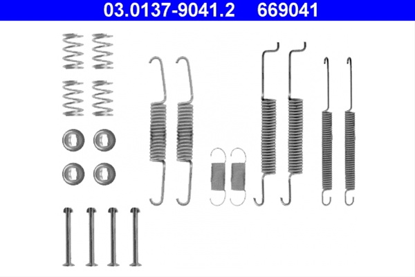 669041 Set Accesorii Saboti - Ate Seat 03.0137-9041.2