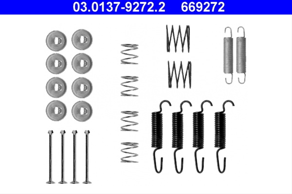669272 Set Accesorii Saboti - Ate 03.013