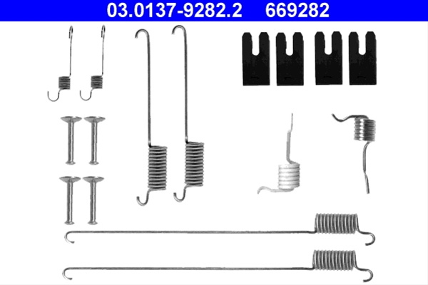669282 Set Accesorii Saboti - Ate Land Rover 03.0137-9282.2