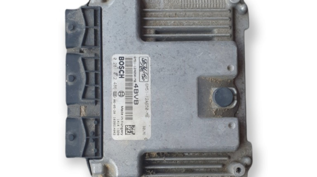 6M51-12A650-MB ECU Calculator Ford Focus 1.6 TDCI