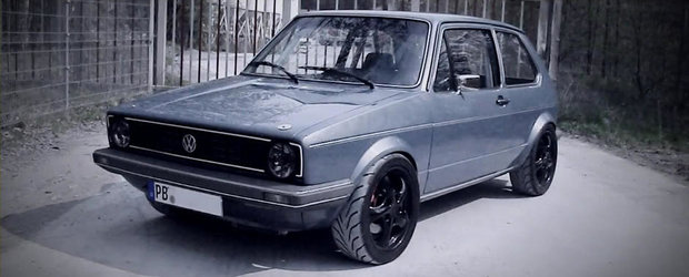 736 cai putere intr-un VW Golf 1 cu tractiune fata? Sigur, de ce nu?!