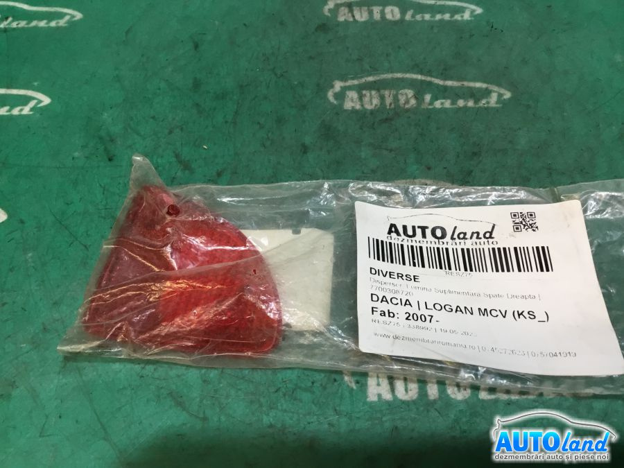 7700308720 Dispersor, Lumina Suplimentara Spate Dreapta Dacia LOGAN MCV KS 2007
