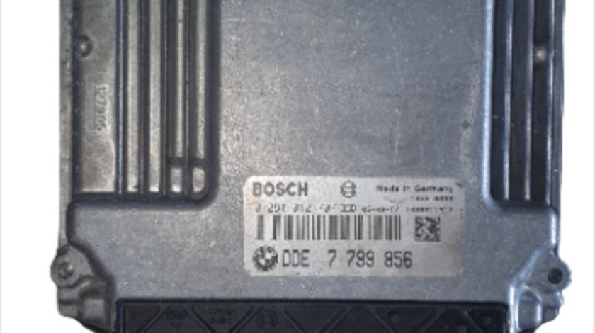 7799856, 0281012707 Calculator motor ECU BMW Seria 5 (E60) 3.0 d tip motor 306D3 M57