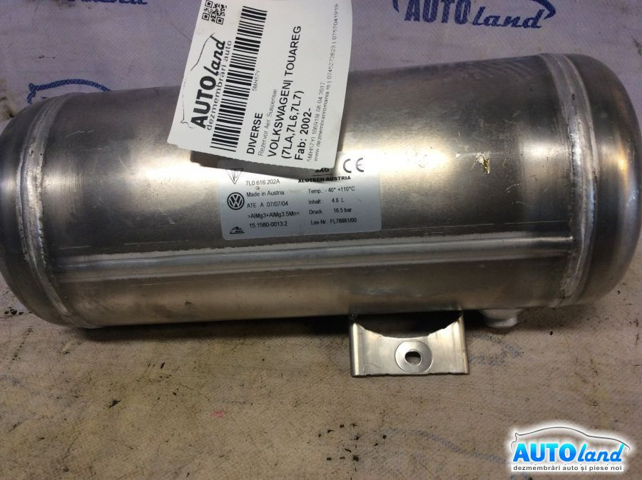 7l0616202a Rezervor Aer Suspensie Volkswagen TOUAREG 7LA,7L6,7L7 2002