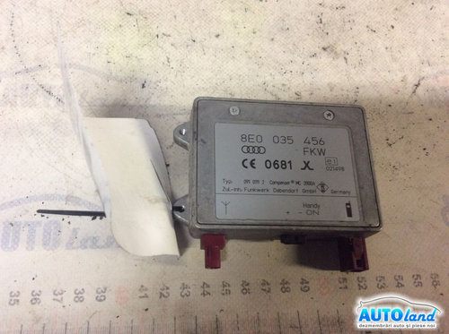 8e0035456 Amplificator Telefon Radio Audi A4 8E2,B6 2000-2004