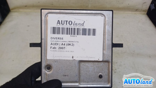 8e0907279l Calculator Lumini Audi A4 8K 2007