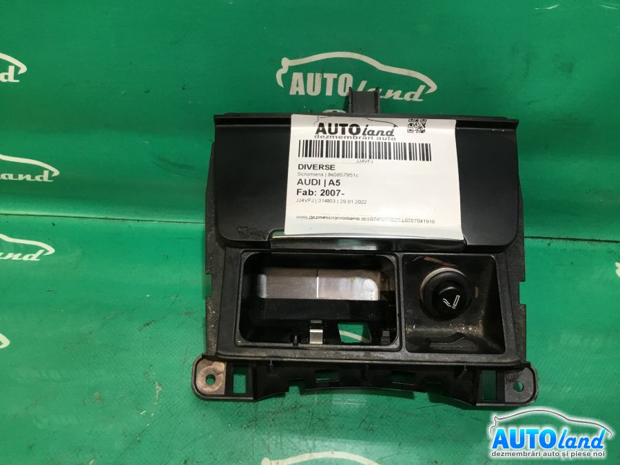 8k0857951c Scrumiera Audi A5 2007