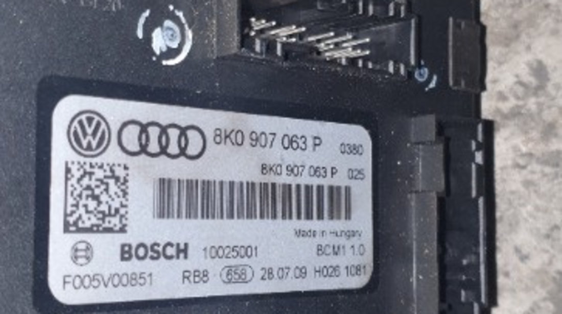 8K0907063P Modul confort Audi Fab: 2007-Prezent