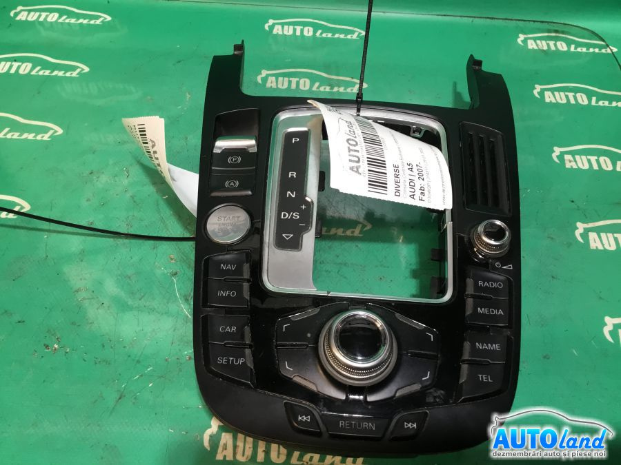 8t0919611a Consola Centrala Butoane Audi A5 2007