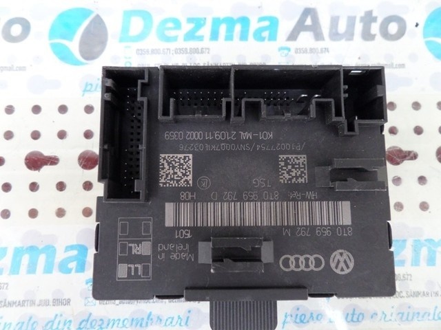 8T0959792M Modul usa dreapta fata Audi A4 8K