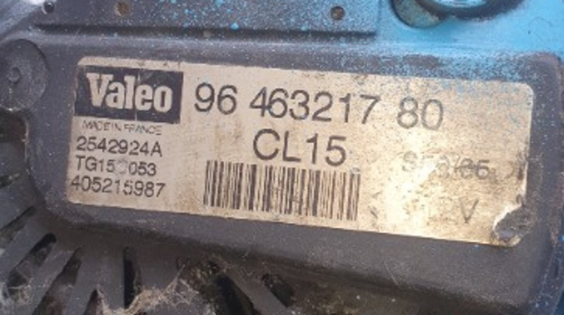 9646321780 Alternator 150A Citroen C3 Picasso 1.6 HDI 9HZ