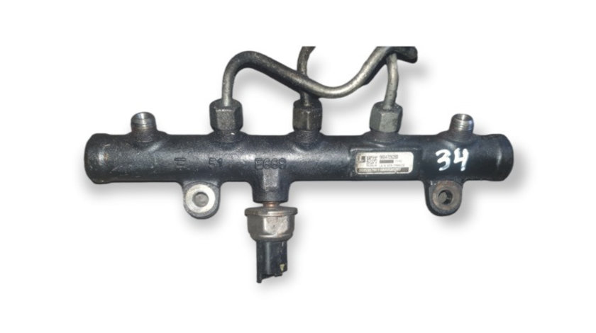 9654726280 Rampa injectoare completa Peugeot Expert 2.0 HDI RHR