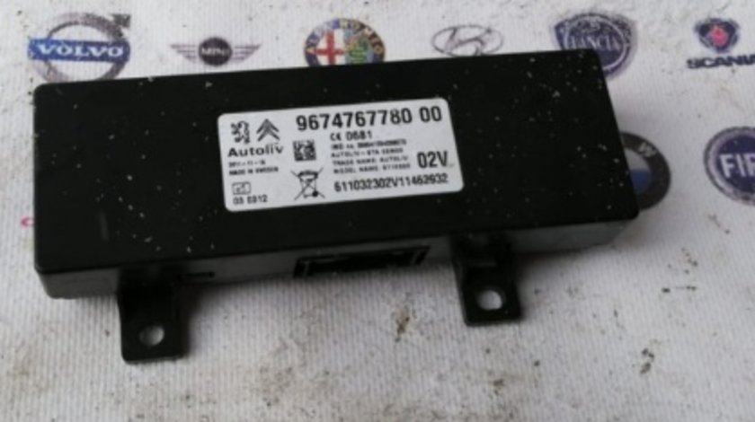 9674767780 00 modul calculator bluethoot peugeot 508 sw 2.0hdi motor rhf 140cp