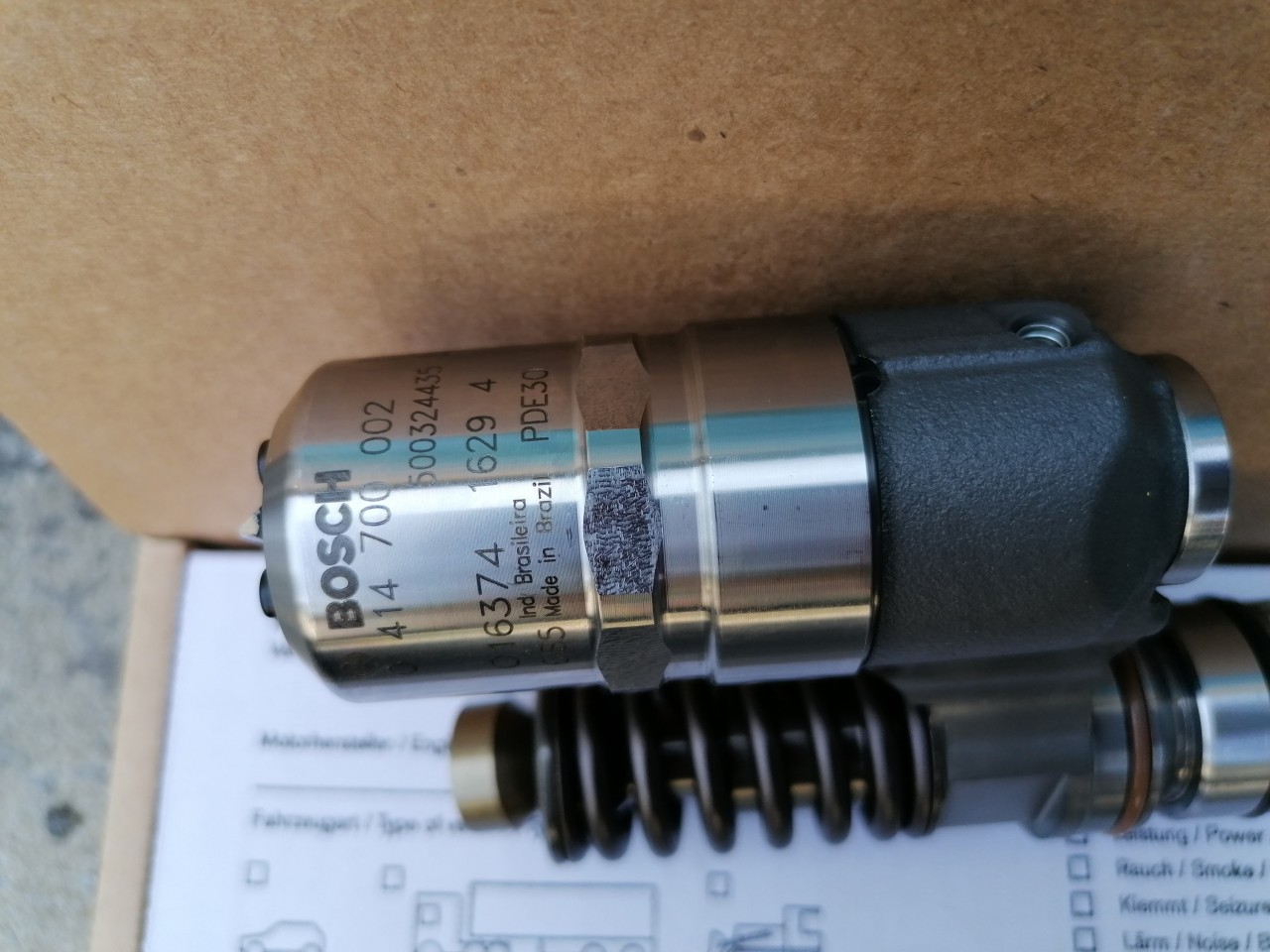 99485546 2995478 99445057 500363382 500324435 Injector Iveco Trakker / Stralis / EuroTech Cursor 8