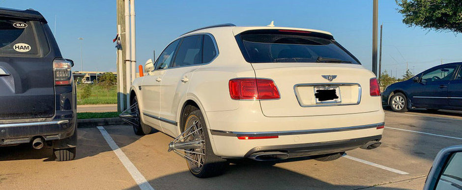 A ajuns de rasul internetului dupa ce a montat jantele ASTEA pe un Bentley Bentayga A ajuns de rasul internetului dupa ce a montat jantele ASTEA pe un Bentley Bentayga