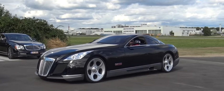 A condus unicul MAYBACH EXELERO. Super masina a costat 8 milioane de dolari A condus unicul MAYBACH EXELERO. Super masina a costat 8 milioane de dolari