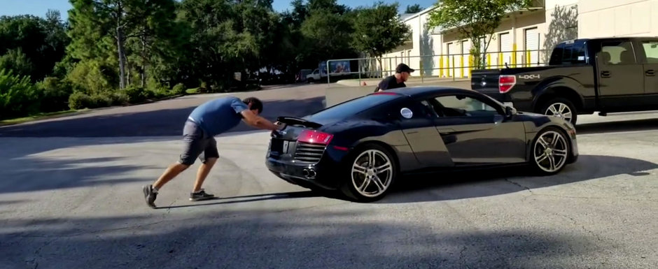 A cumparat un Audi R8 declarat dauna totala. Ce a observat cand a primit masina A cumparat un Audi R8 declarat dauna totala. Ce a observat cand a primit masina