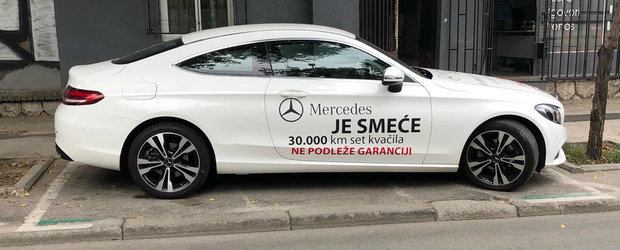 A cumparat un C-Class nou nout dar dupa 30.000 de km a ramas fara ambreiaj. "Mercedes este un gunoi!"
