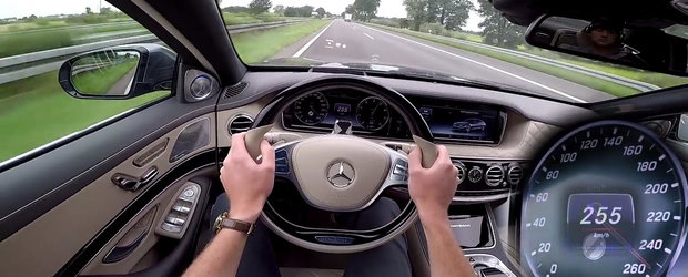 A dat masajul si sampania pe motorul V12. Test de acceleratie cu Maybach S600!