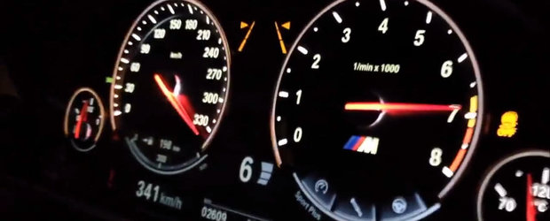 A dat peste cap vitezometrul. VIDEO cu un M6 care circula cu peste 340 km/h!