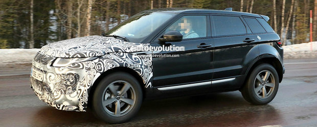 A doua generatie Range Rover Evoque surprinsa in premiera in teste