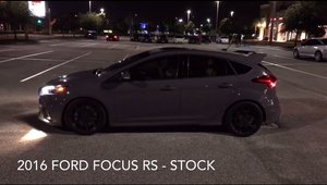 A iesit pe strada sa-si incerce fortele impotriva competitiei. Ford Focus RS versus Restul Lumii