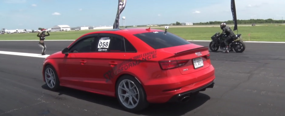 A investit 40.000 de dolari in modificarea acestui Audi si il foloseste zi de zi. Masina are 900 CP A investit 40.000 de dolari in modificarea acestui Audi si il foloseste zi de zi. Masina are 900 CP