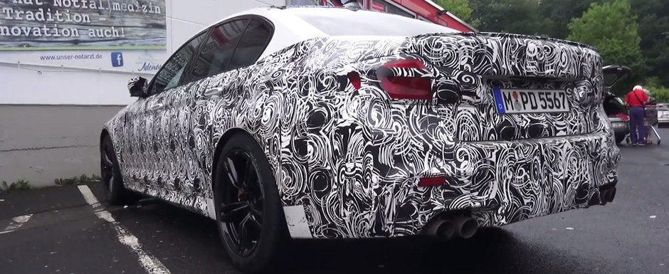 A mai fost elucidat un mister. Uite cum arata interiorul noului BMW M5 A mai fost elucidat un mister. Uite cum arata interiorul noului BMW M5