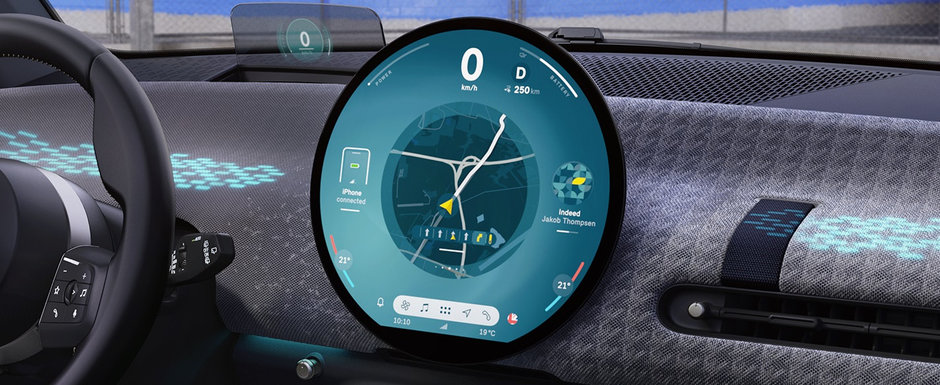 A-nceput numaratoarea inversa. MINI anunta oficial noul Cooper E cu display rotund si proiectii luminoase pe bord